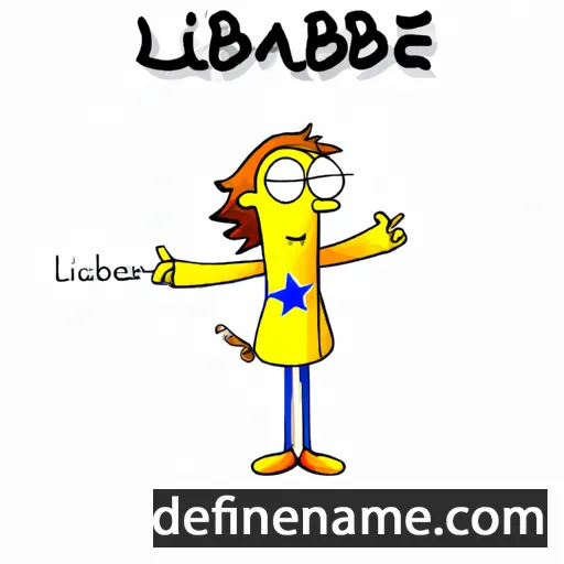 cartoon of the name Libéral