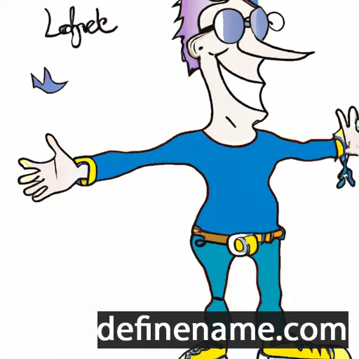 cartoon of the name Libérat