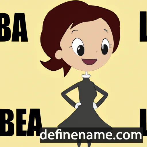 cartoon of the name Libera