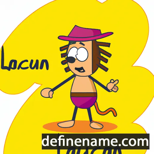 cartoon of the name Licaòun