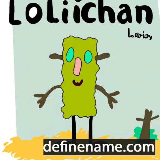 Lichen cartoon