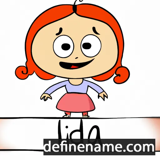 Lida cartoon