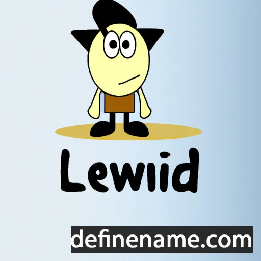 cartoon of the name Lidwien