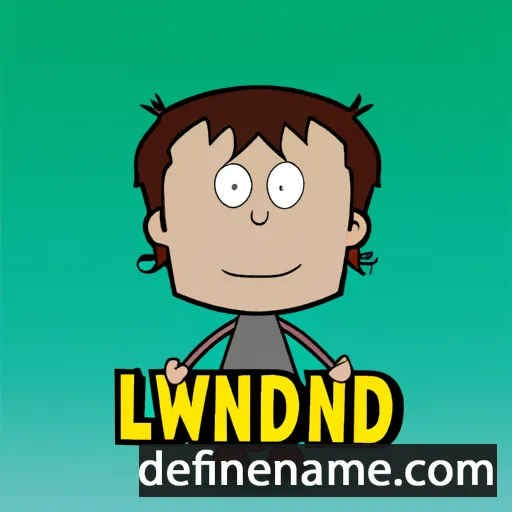 cartoon of the name Lidwin