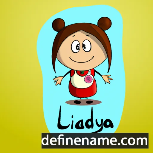 Lidyjka cartoon