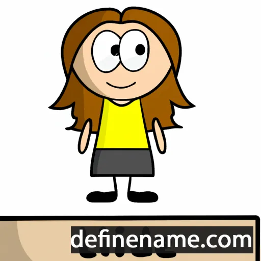 cartoon of the name Lielde