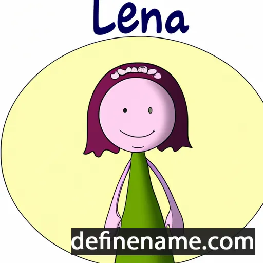 Liena cartoon