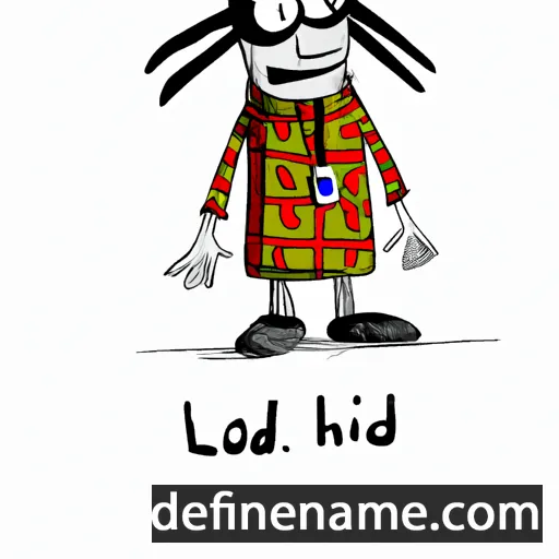 cartoon of the name Lihod