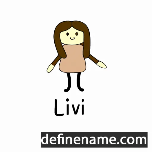 cartoon of the name Liivi