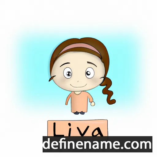 Liivia cartoon