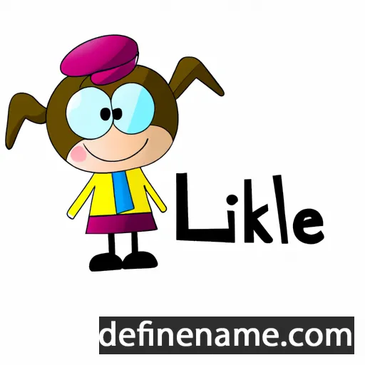 cartoon of the name Lijkele