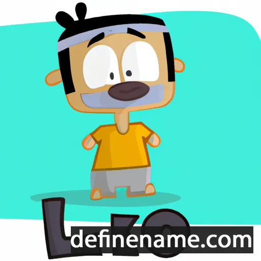 cartoon of the name Liko