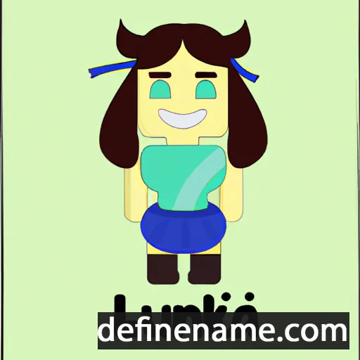 cartoon of the name Likuna