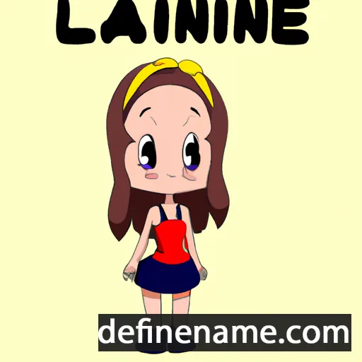 Lilaine cartoon