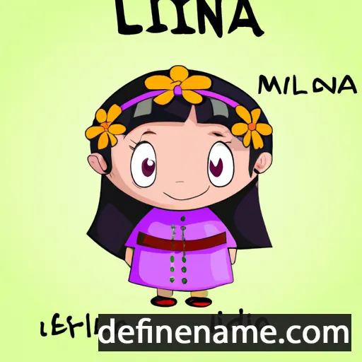 Lilania cartoon