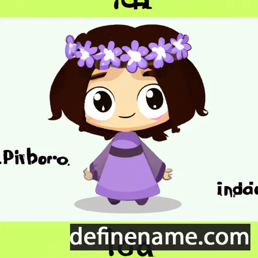 cartoon of the name Lilas