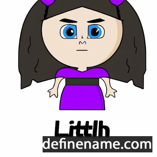 cartoon of the name Lilath