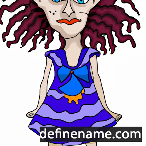 cartoon of the name Lilemor