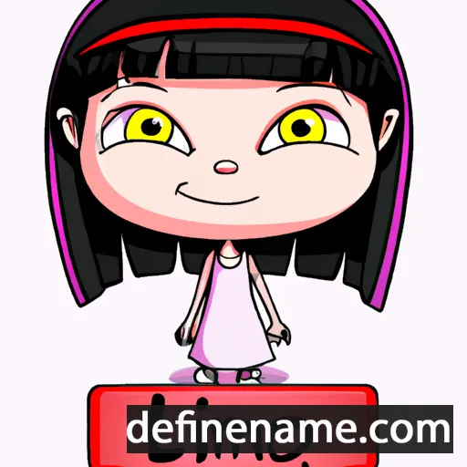 cartoon of the name Li-mei