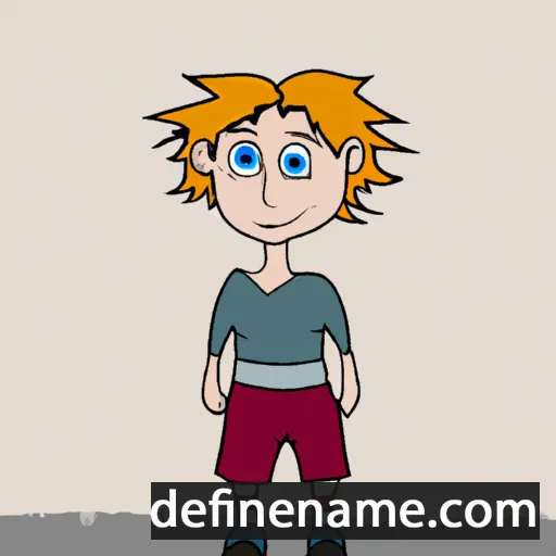 cartoon of the name Líndís