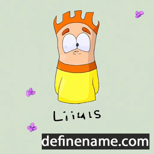 cartoon of the name Liljurós