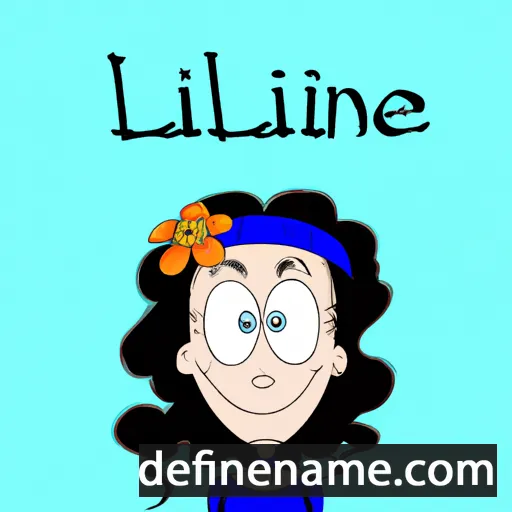 Lilliane cartoon