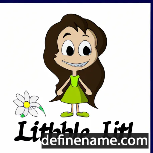 cartoon of the name Lillibeth