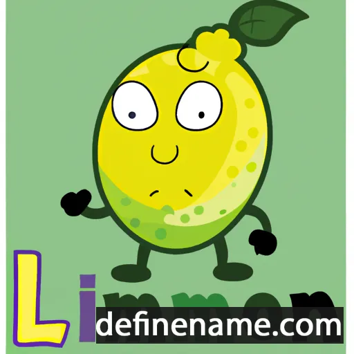 cartoon of the name Limon