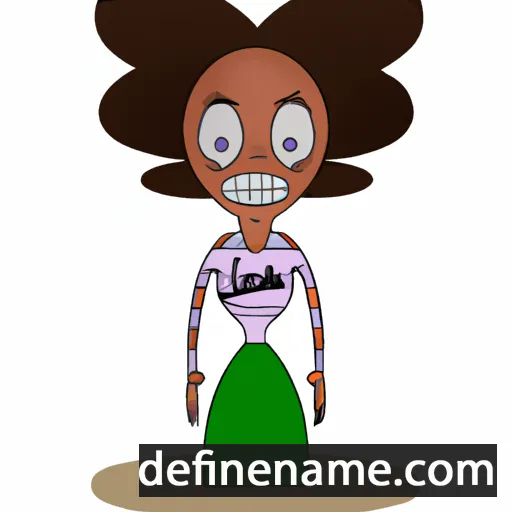 cartoon of the name Lindora