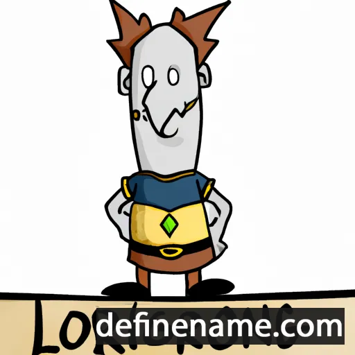 cartoon of the name Lingormr