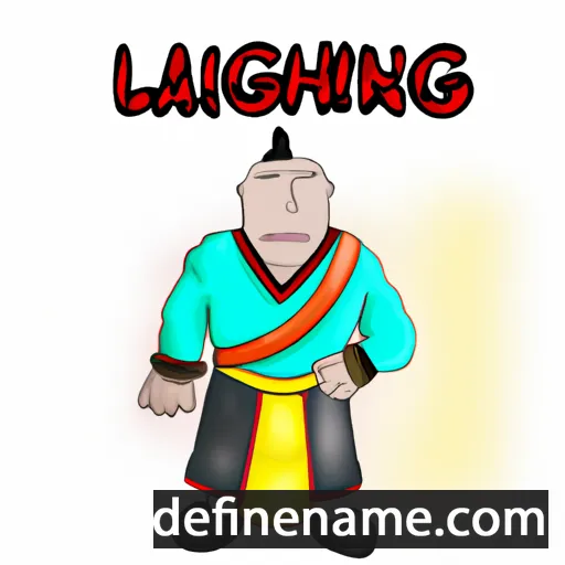 cartoon of the name Lingshar