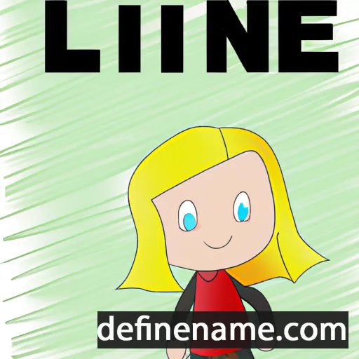 cartoon of the name Linne