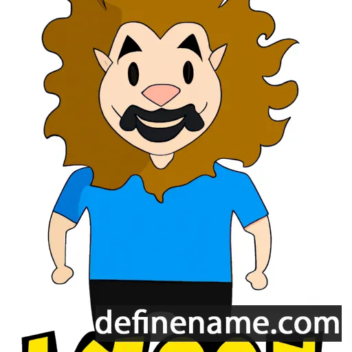 cartoon of the name Lionor