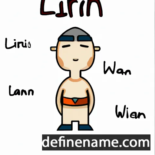 cartoon of the name Lirain