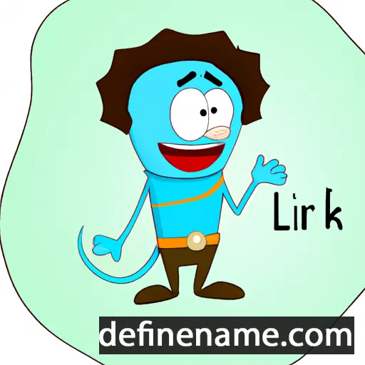 cartoon of the name Lirak