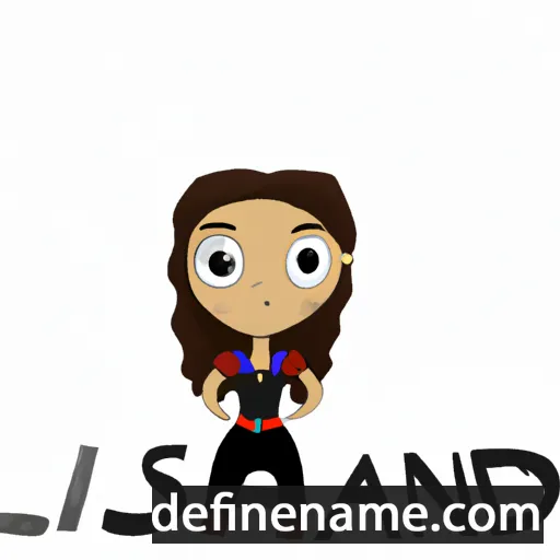 Lisandra cartoon