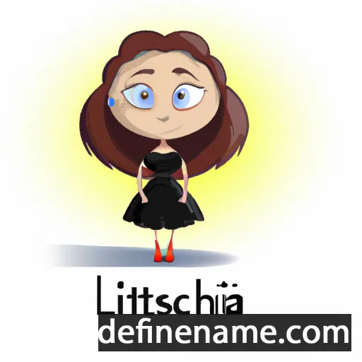 cartoon of the name Litisha