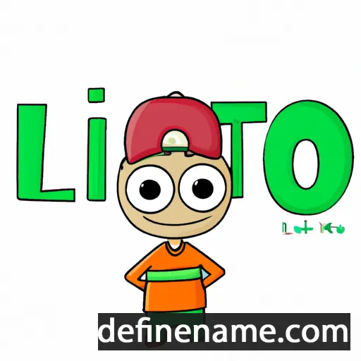 cartoon of the name Lito