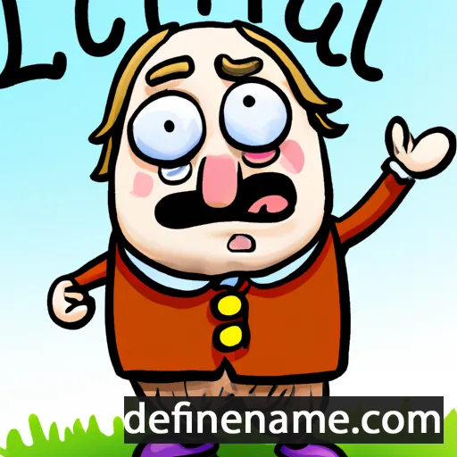 cartoon of the name Liutfrid