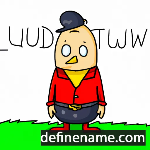 cartoon of the name Liutward