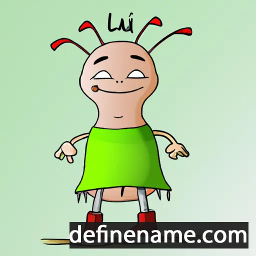 cartoon of the name Liwliwa