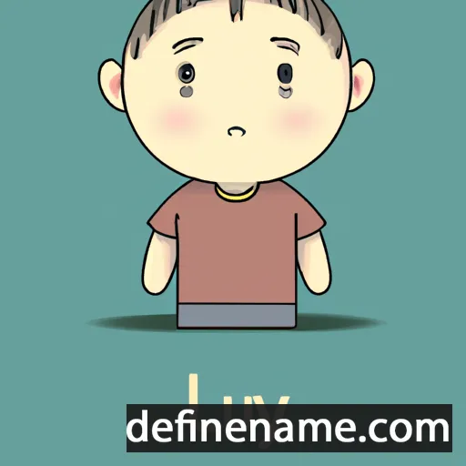 cartoon of the name Liyu