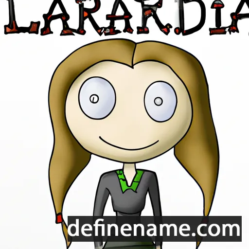 cartoon of the name Lizandra