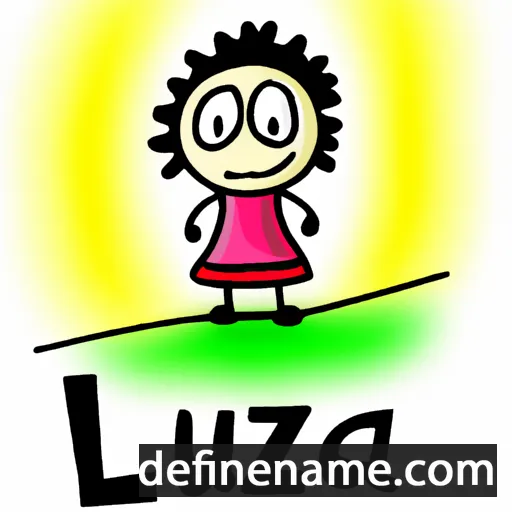 Lizuca cartoon