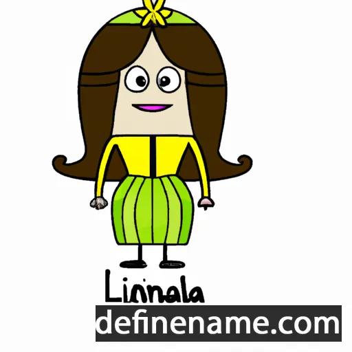 cartoon of the name Llarina