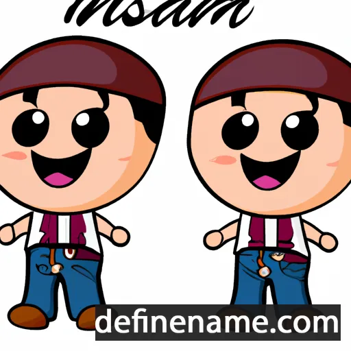 cartoon of the name İhsan