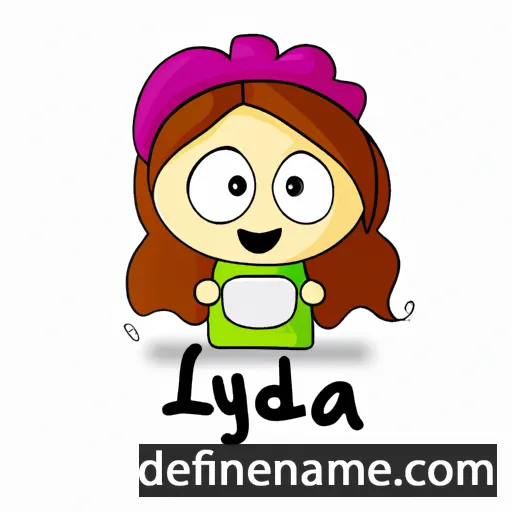 cartoon of the name İlayda