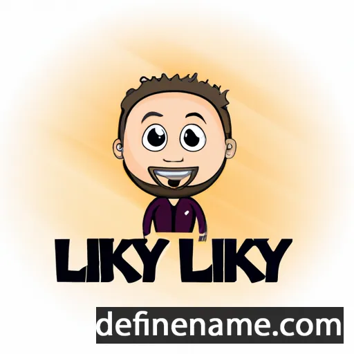 cartoon of the name İlkay