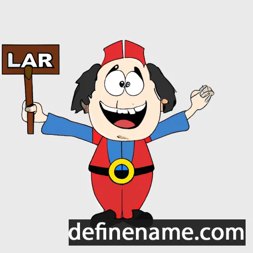 cartoon of the name İlqar