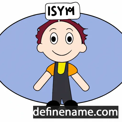 cartoon of the name İsmayıl